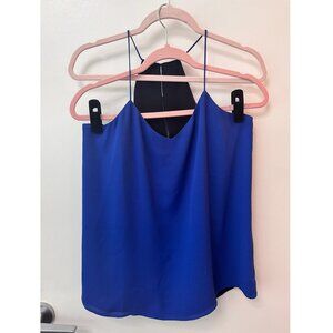 ✨ Express | Blue Black Reversible Top | Size S ✨